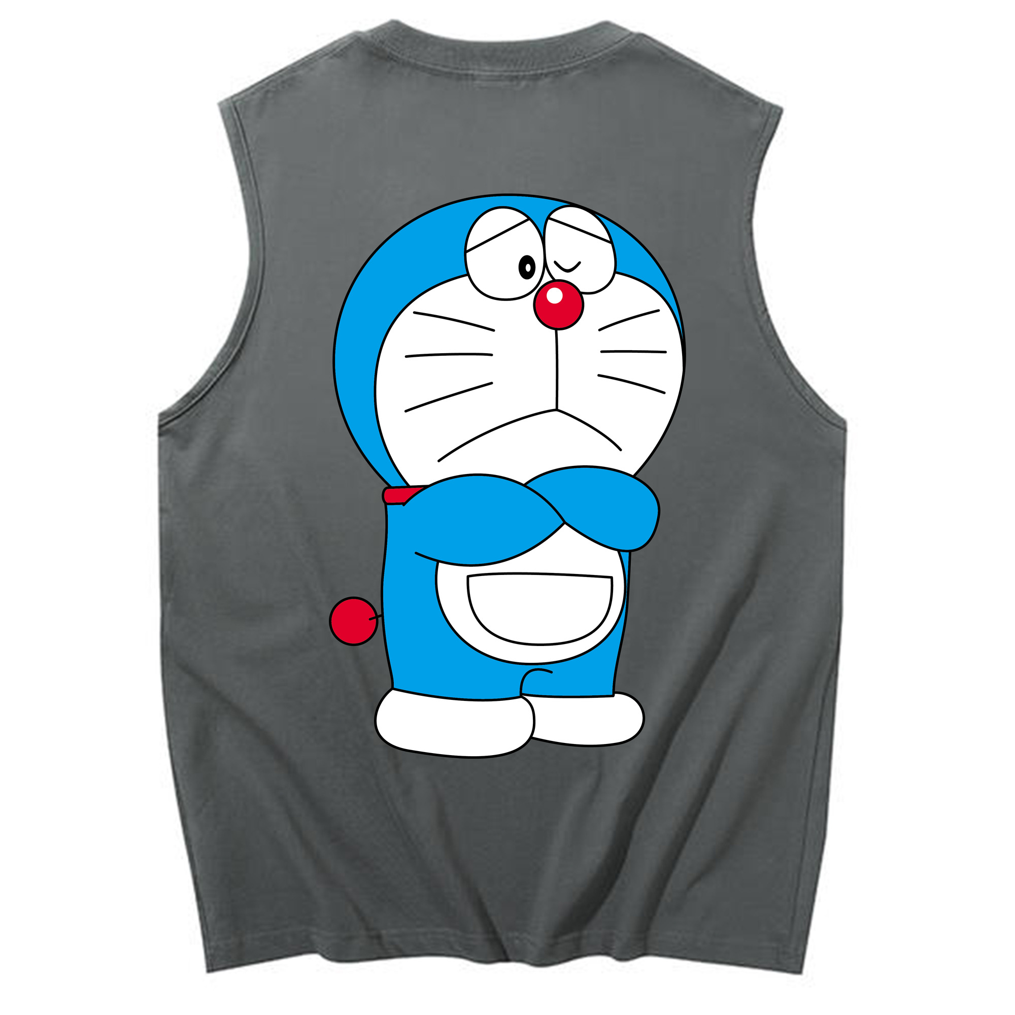 （画像用） ドラえもん Doraemon コットン100％タンクトップ（背面プリント）